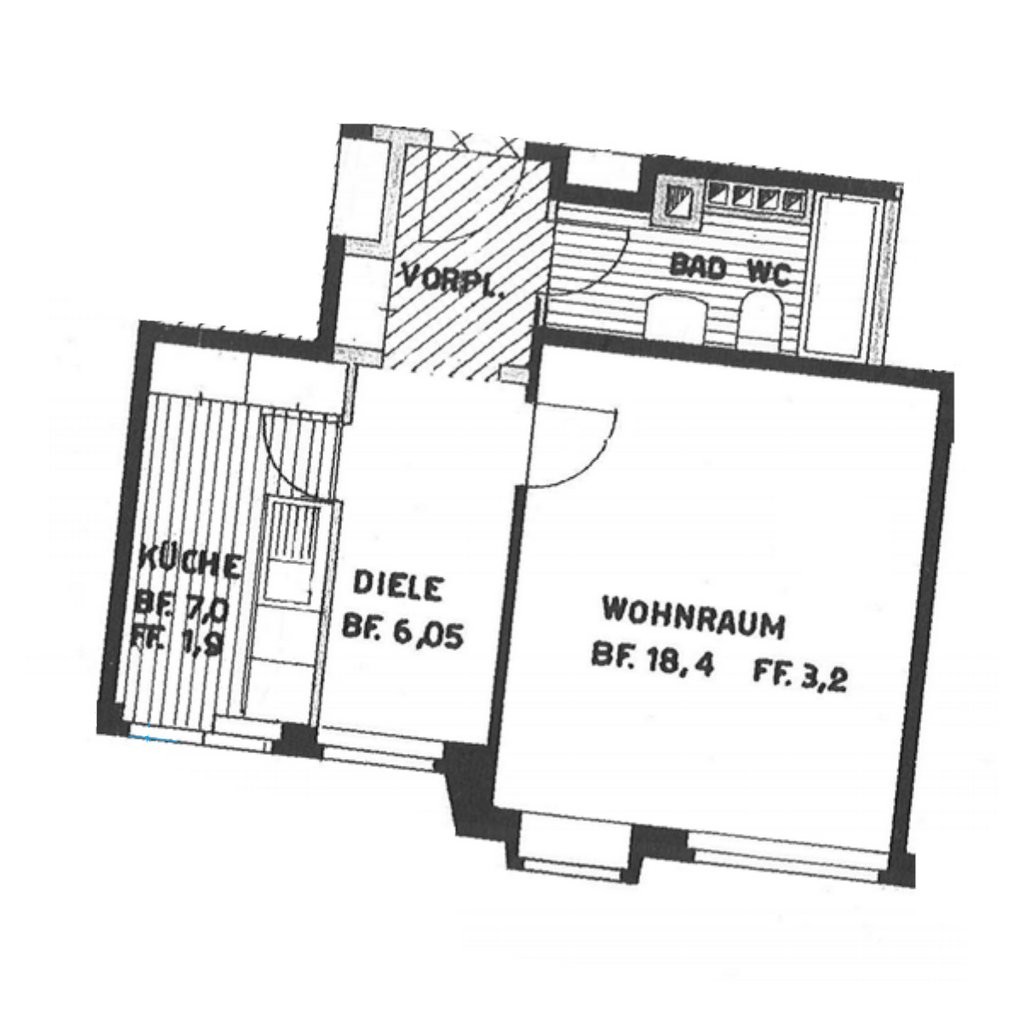 1 room apartment, photo 7 sur 7