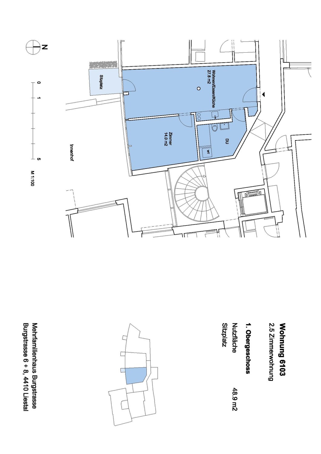 2 ½ rooms apartment