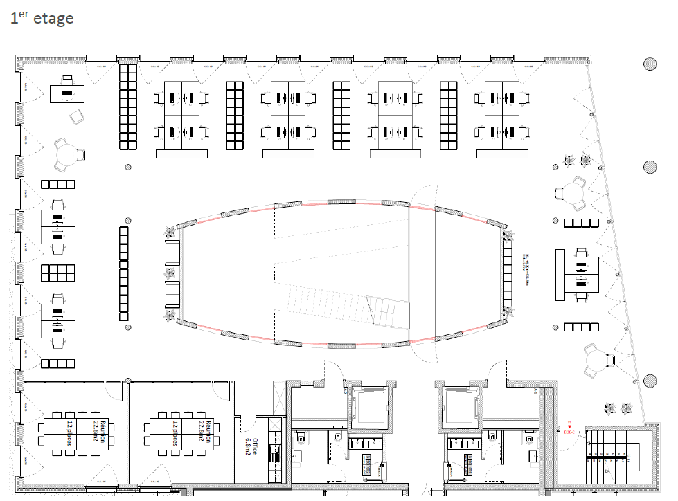 1100m² office, photo 9 of 10
