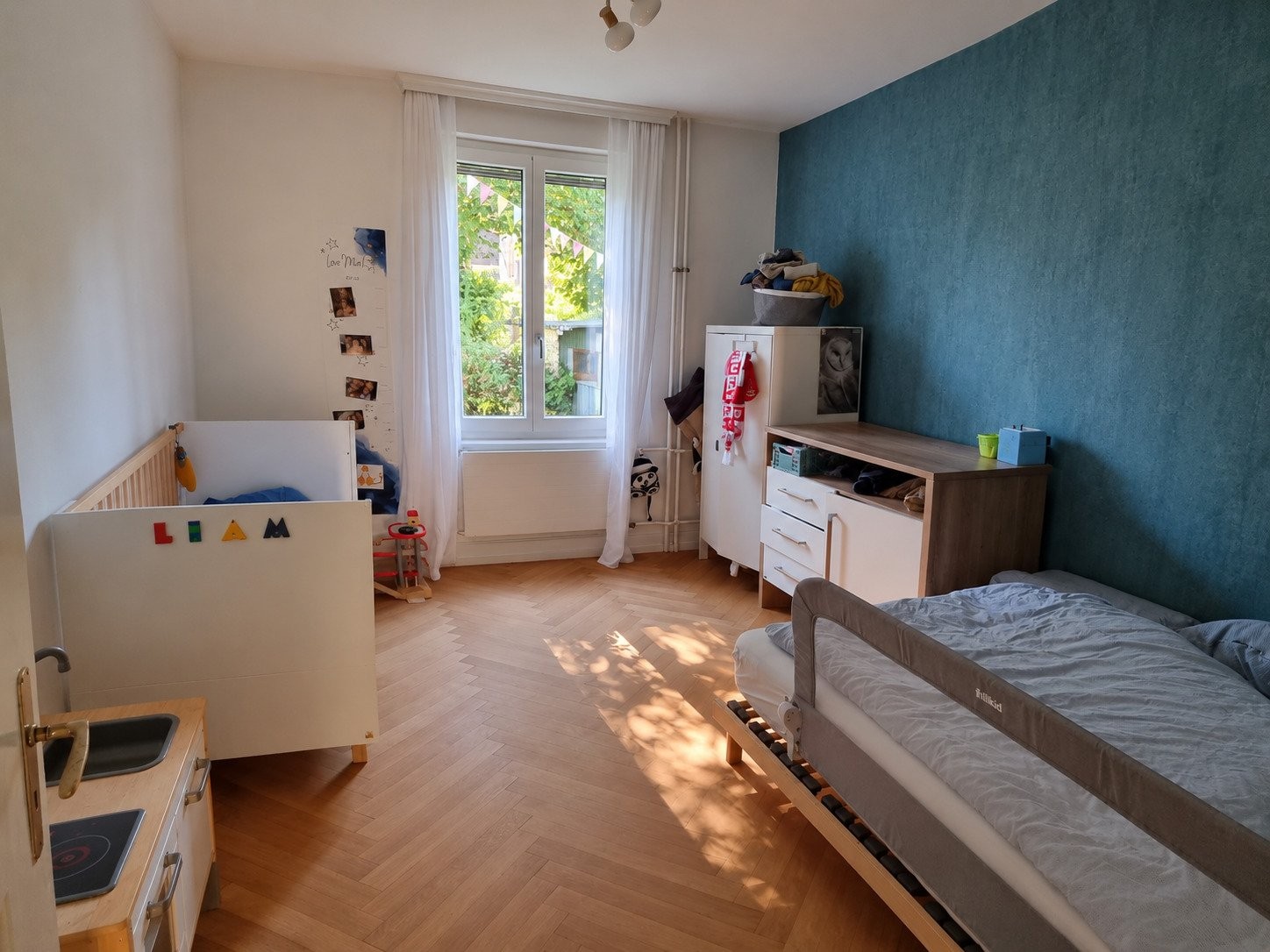 3 rooms furnished flat