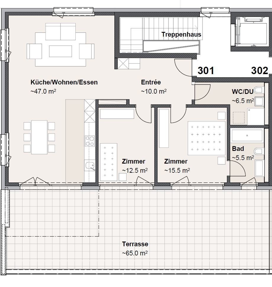 3 ½ rooms apartment, photo 9 of 9