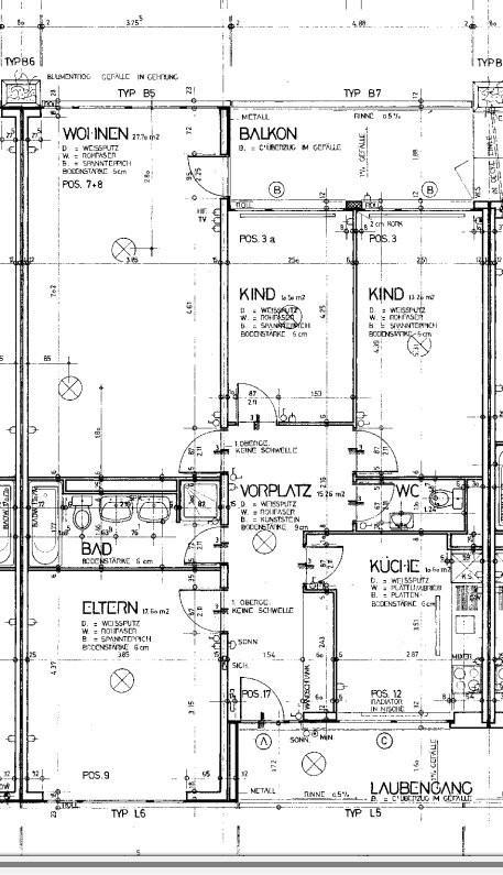 4 rooms apartment