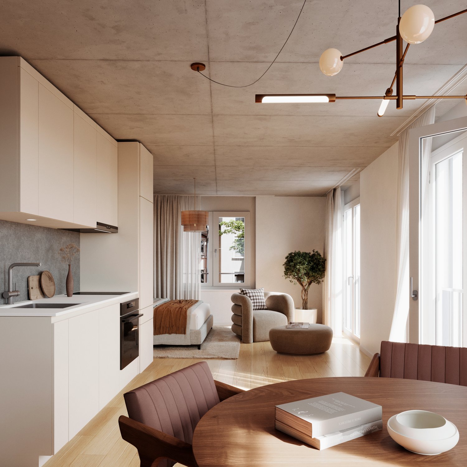 1 ½ rooms apartment, photo 1 of 3