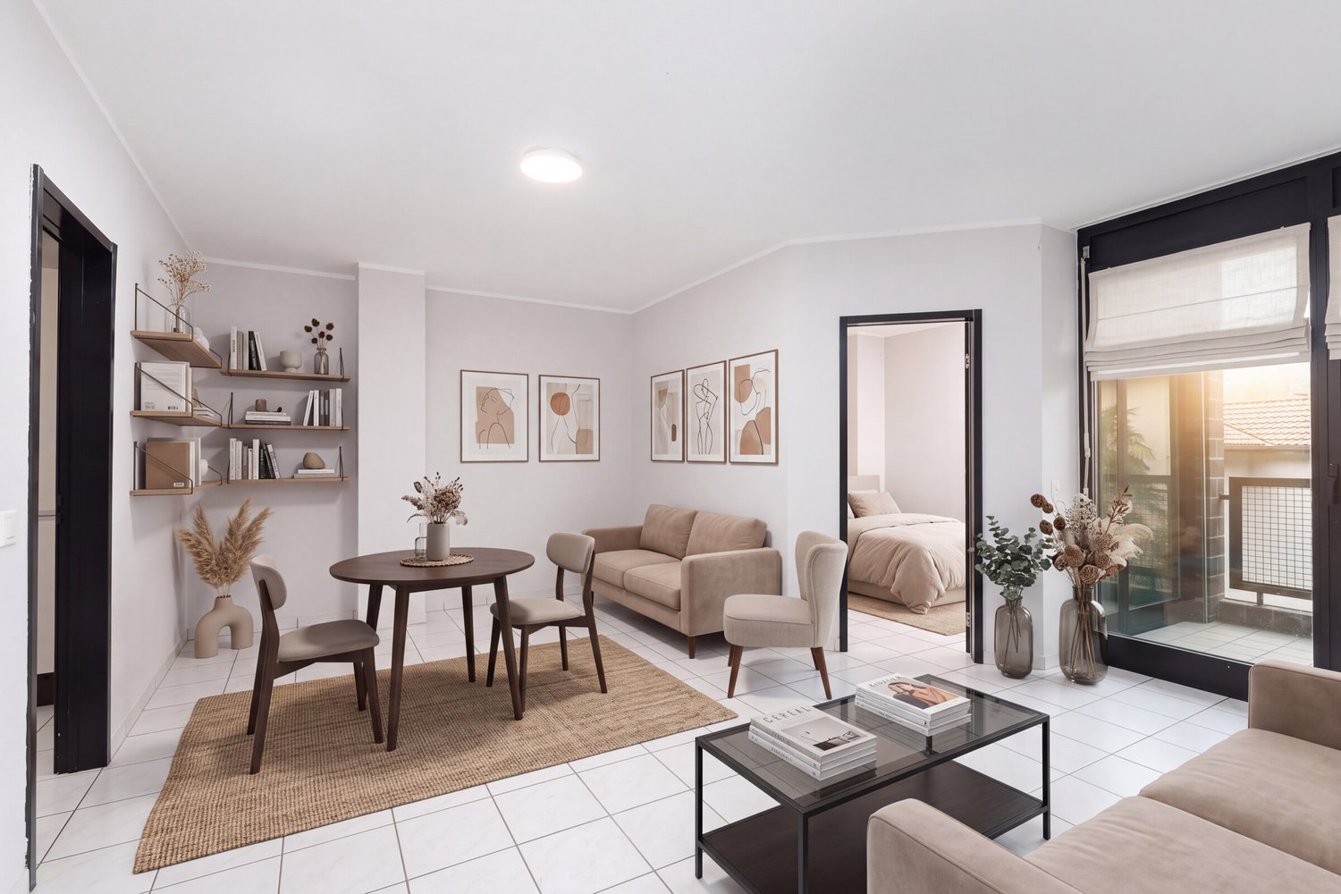 1 ½ rooms apartment