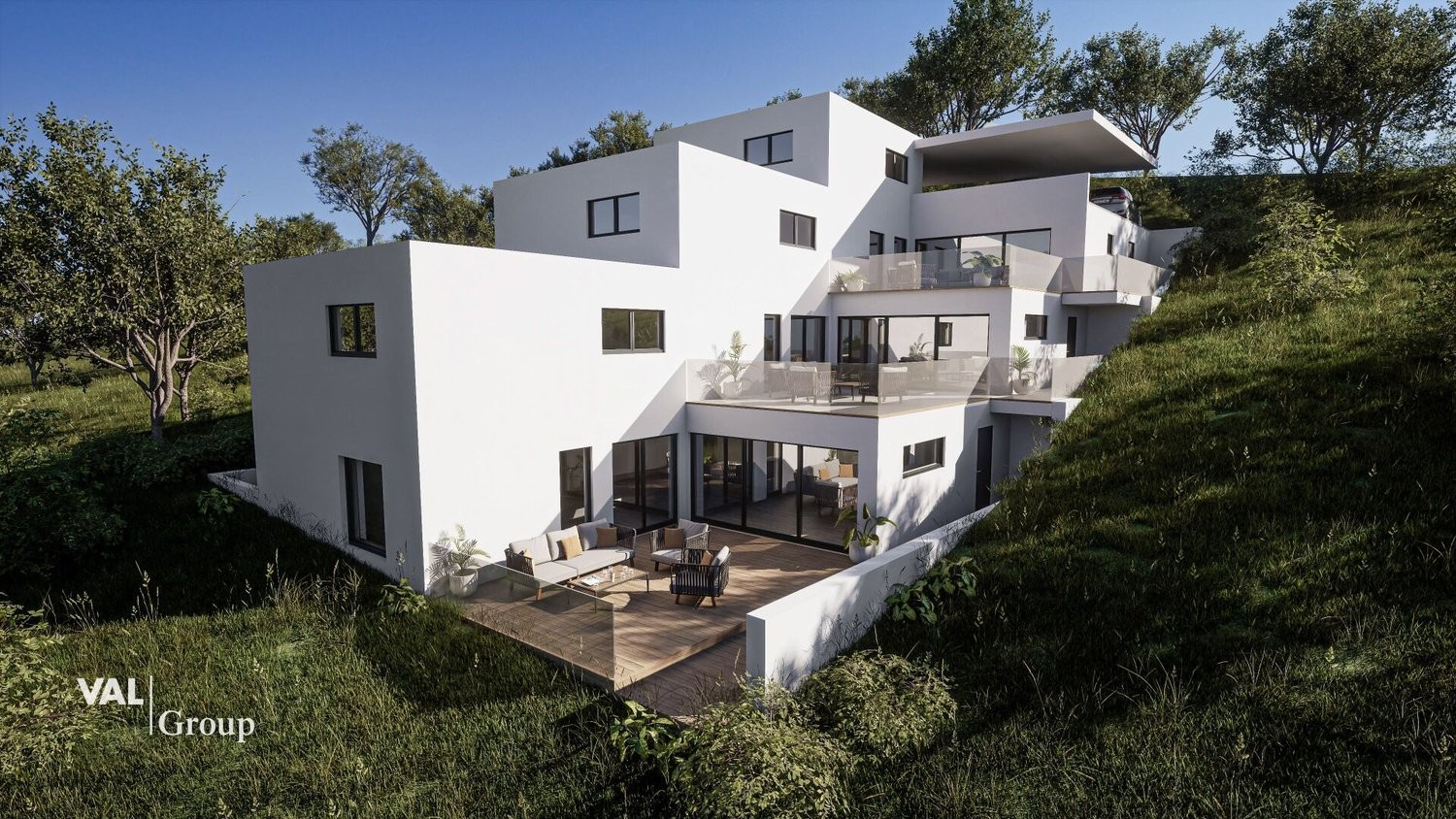 Maison en terrasse
