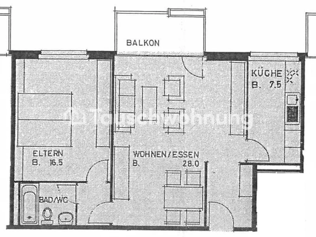 3 ½ rooms apartment