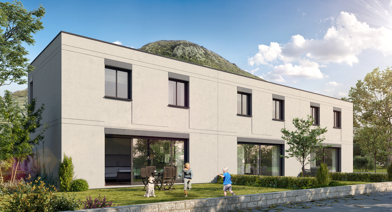 3 ½ rooms row house