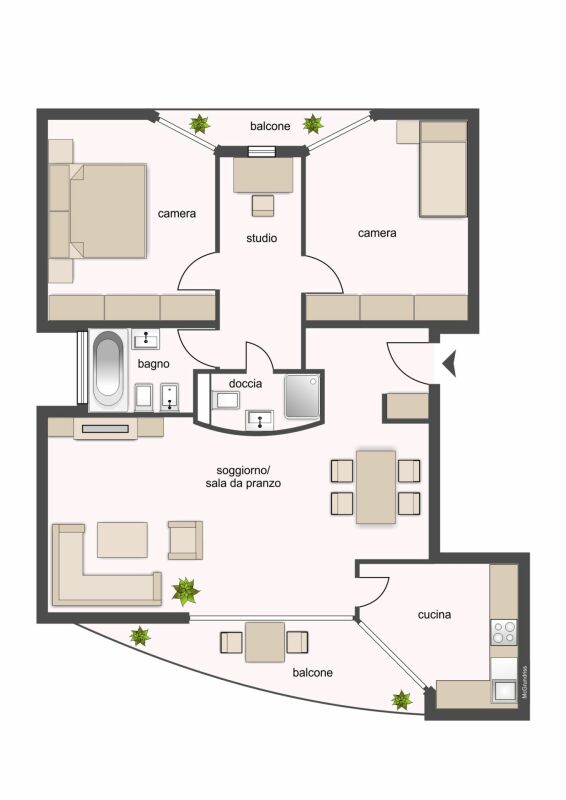 3 ½ rooms apartment, photo 7 of 7