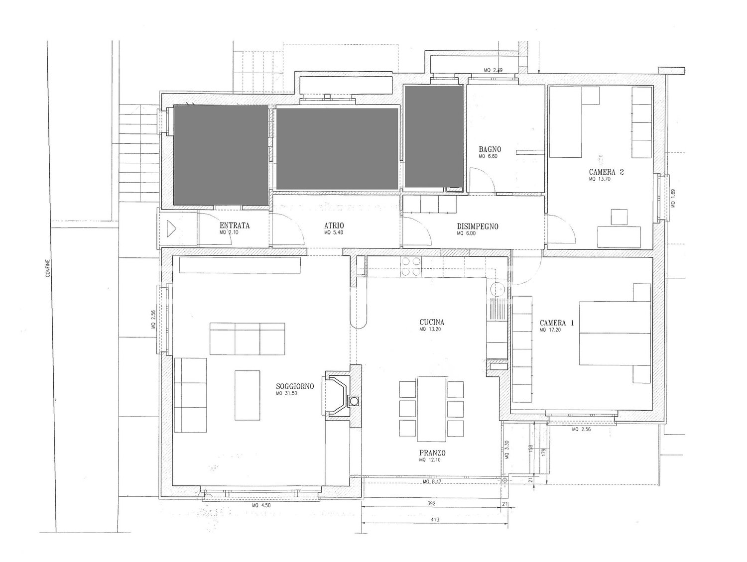 Appartement 3 ½ pièces