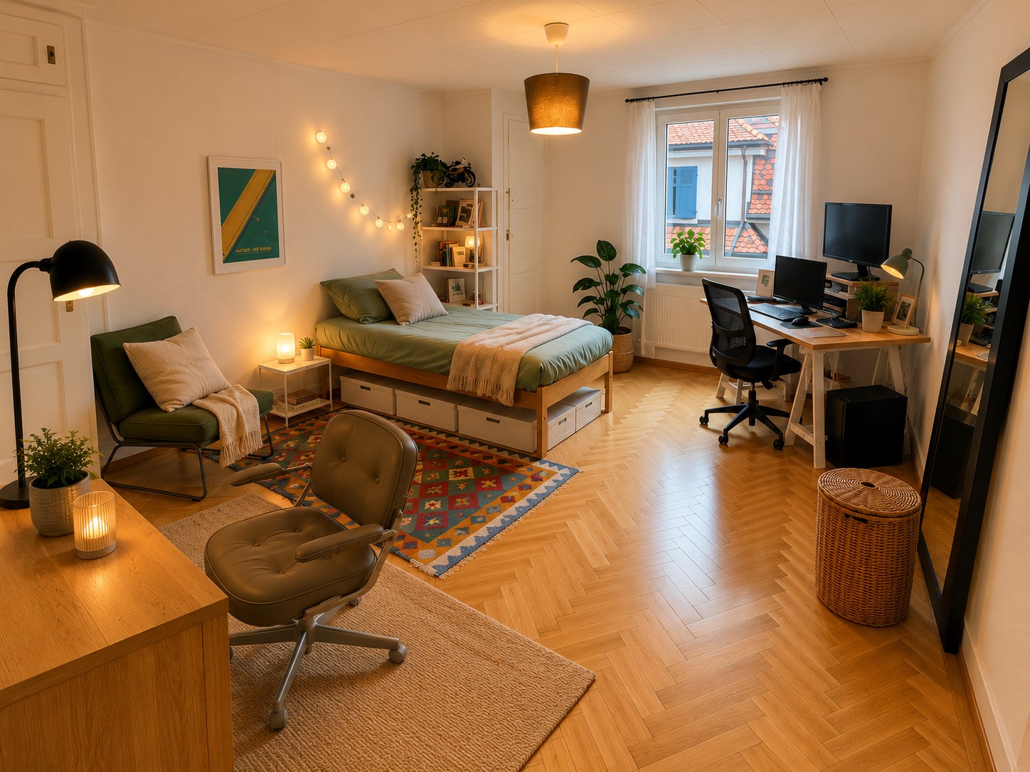 3 rooms apartment
