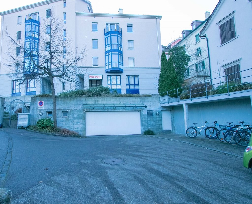 Covered bike parking
