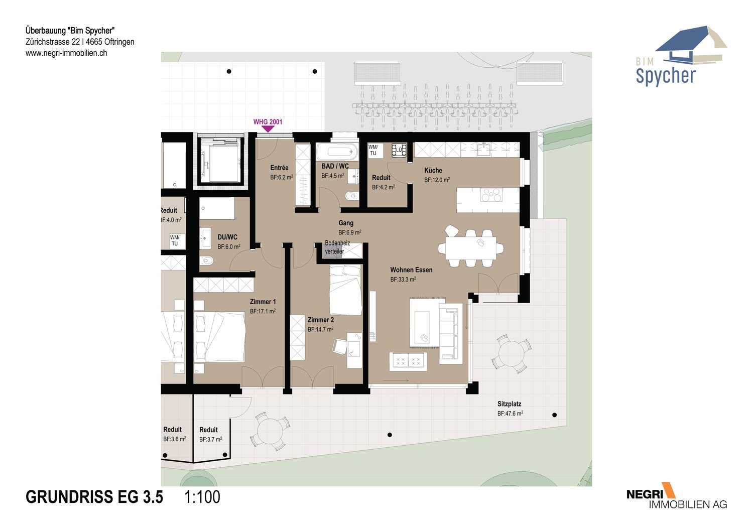 3 ½ rooms apartment, photo 5 of 5