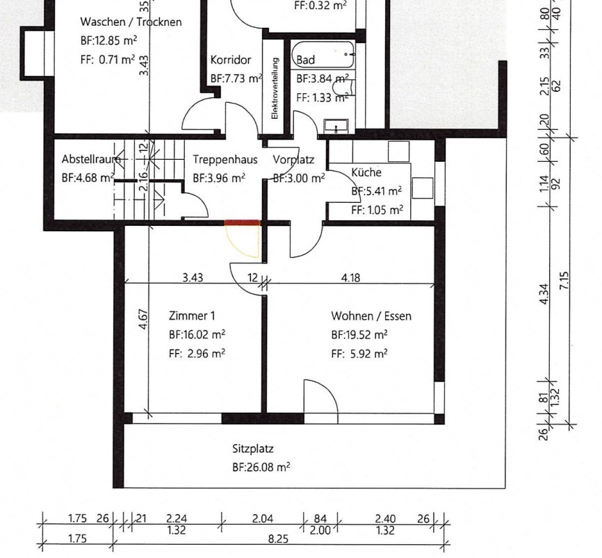 2 ½ rooms bachelor flat, photo 3 of 6