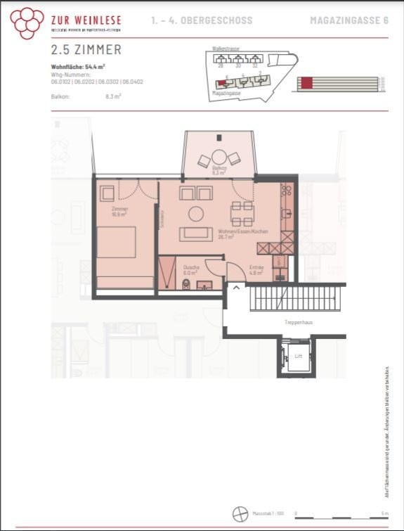 Appartamento di 2 ½ locali, foto 6 di 7