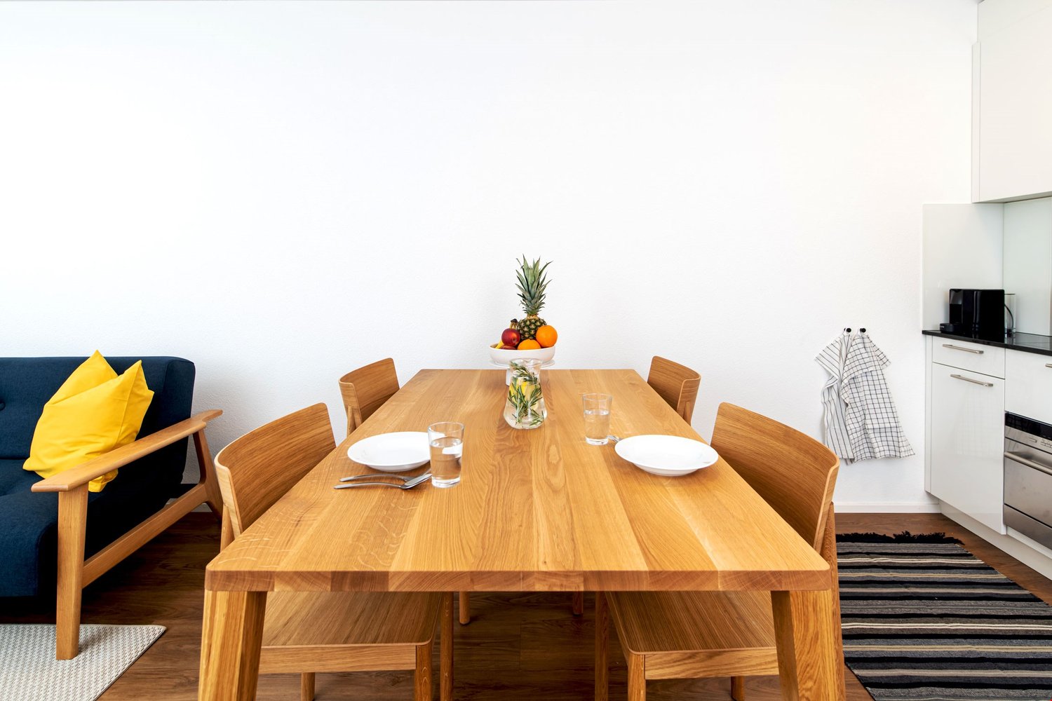 2 ½ rooms furnished flat