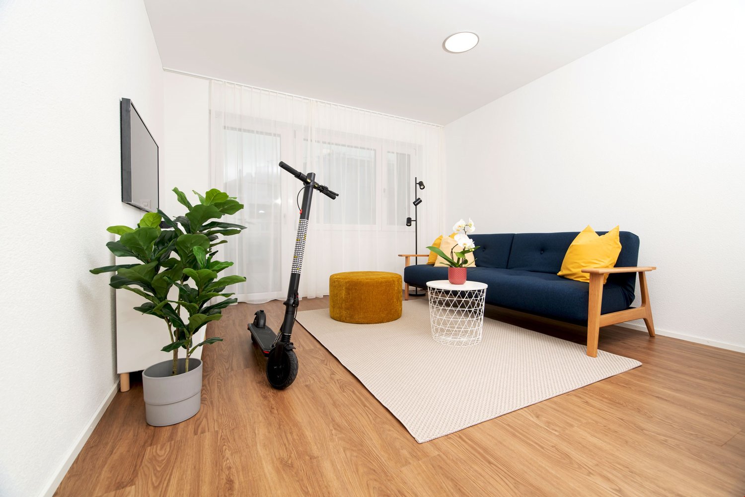 2 ½ rooms furnished flat