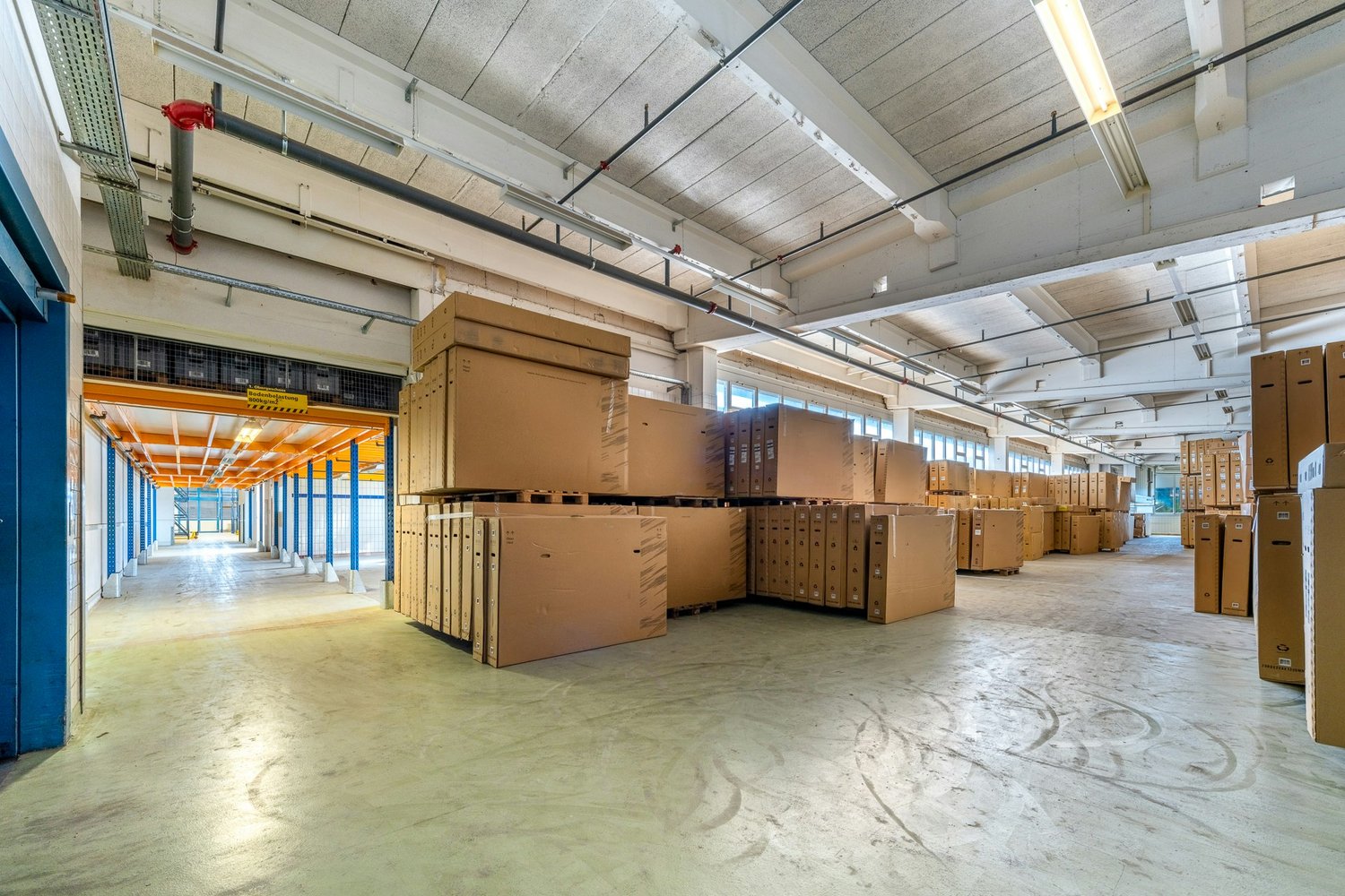 1500m² de stockage