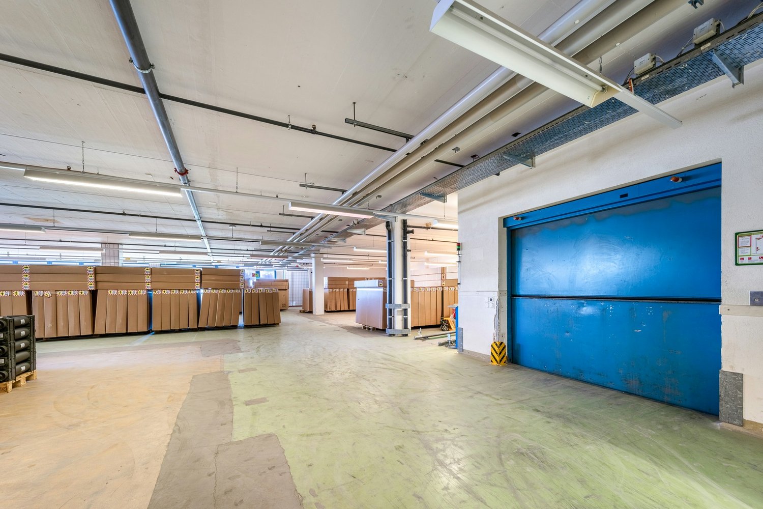 1500m² de stockage