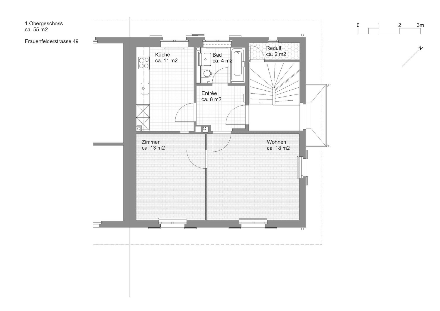 Appartamento di 2 ½ locali
