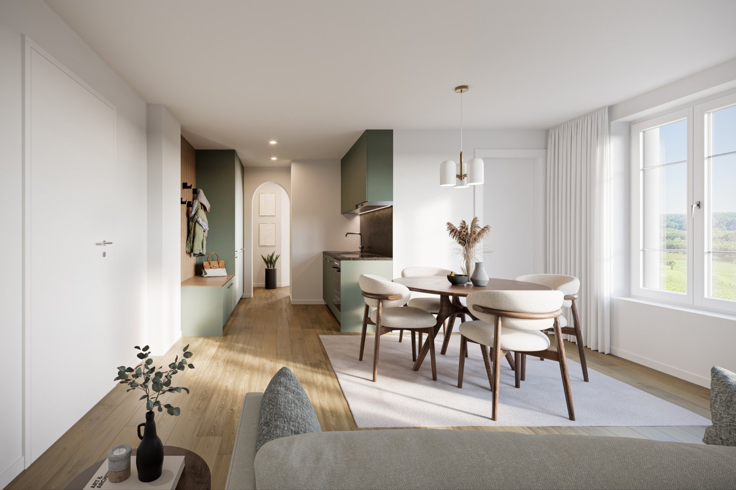 1 ½ rooms apartment