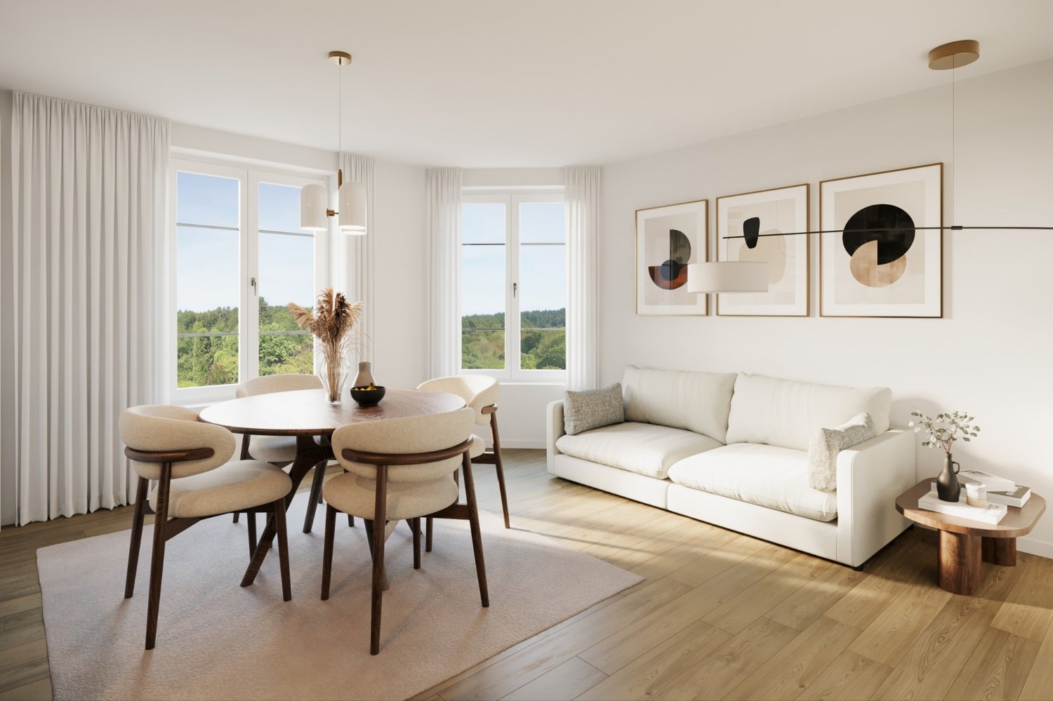 1 ½ rooms apartment
