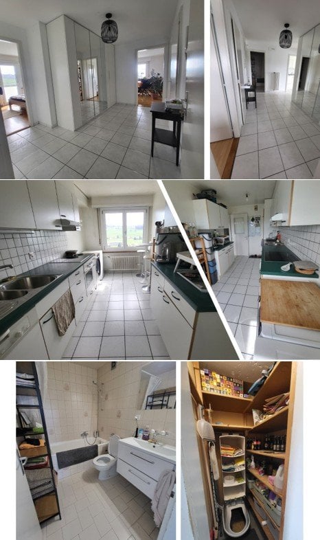 3 rooms apartment