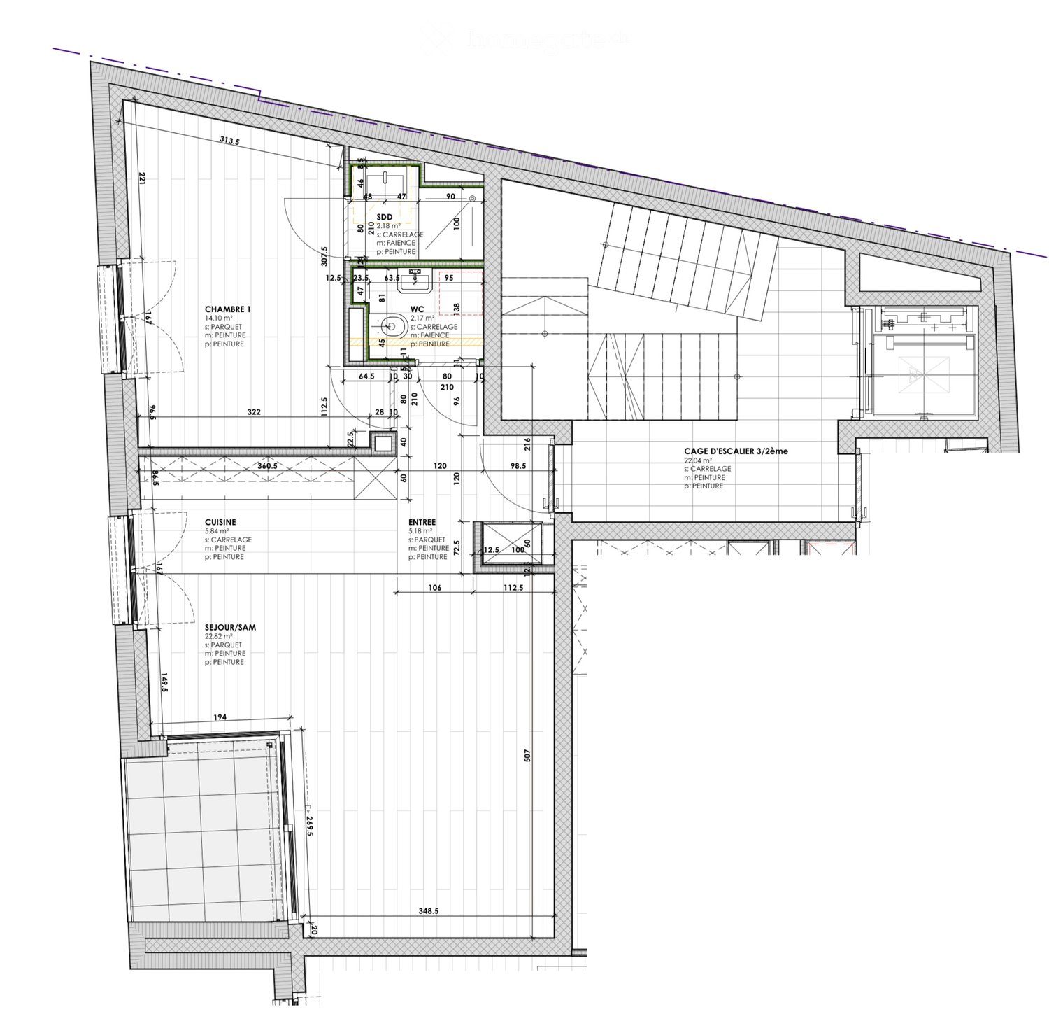 1 rooms apartment
