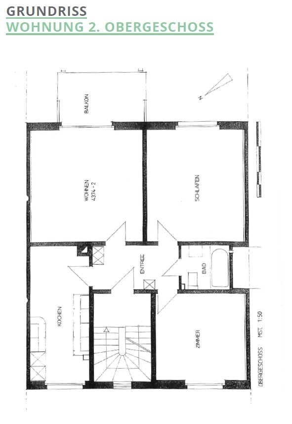 Appartement de 3 pièces