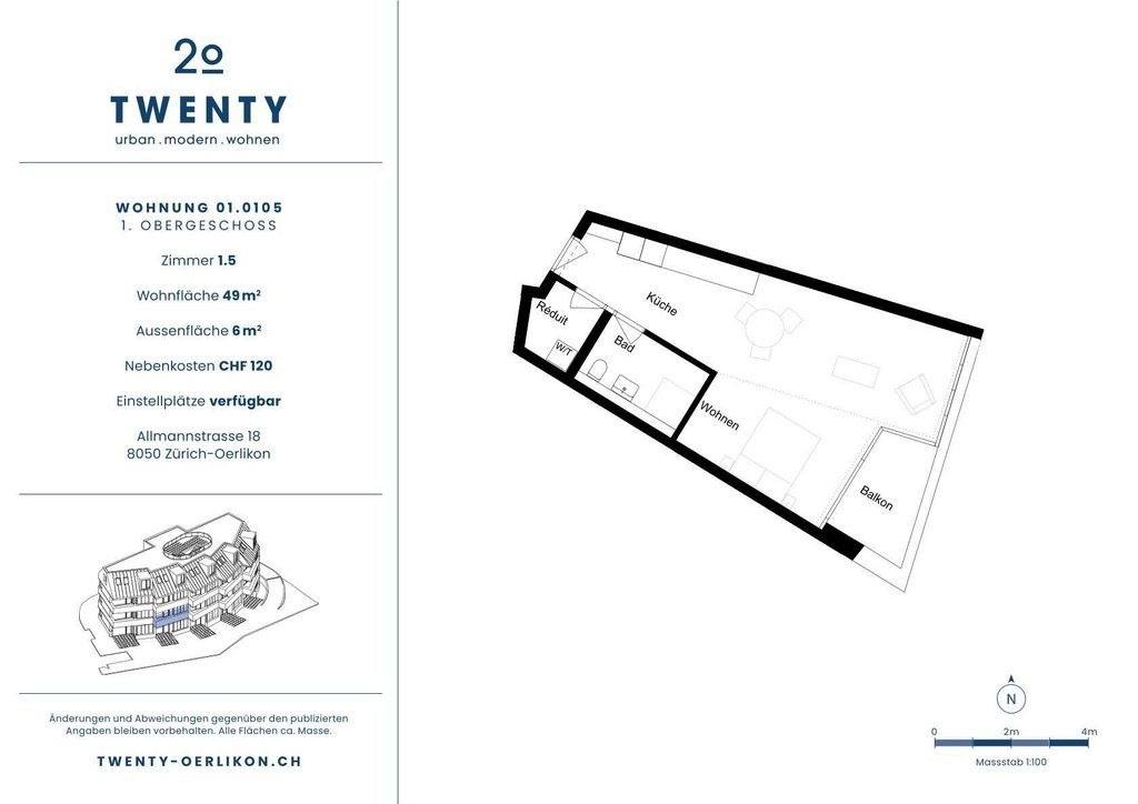 1 ½ rooms apartment, photo 9 of 9