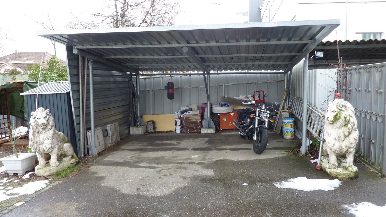 Covered slot