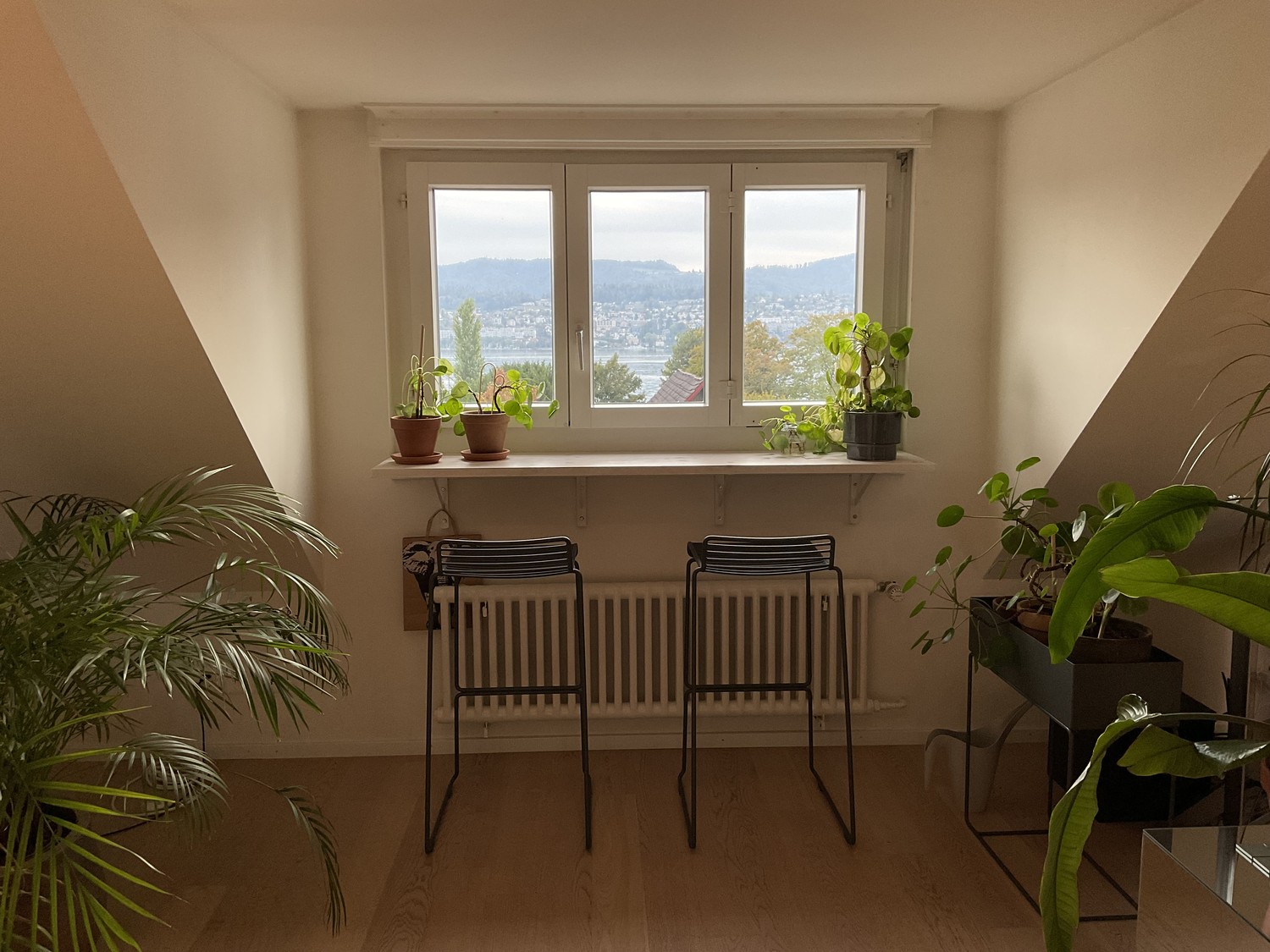 2 rooms roof flat
