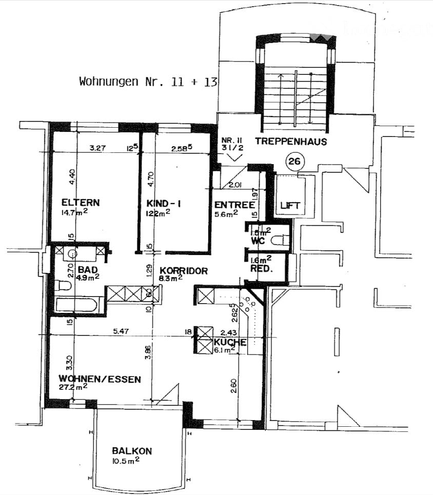 3 ½ rooms apartment, photo 5 of 5