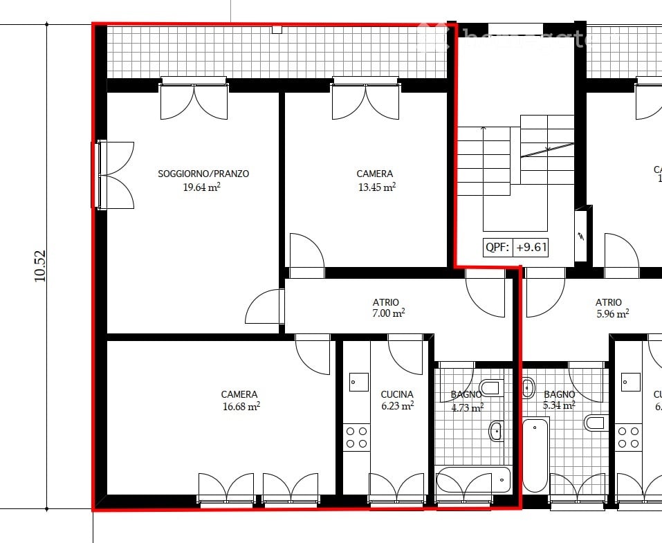 3 ½ rooms apartment