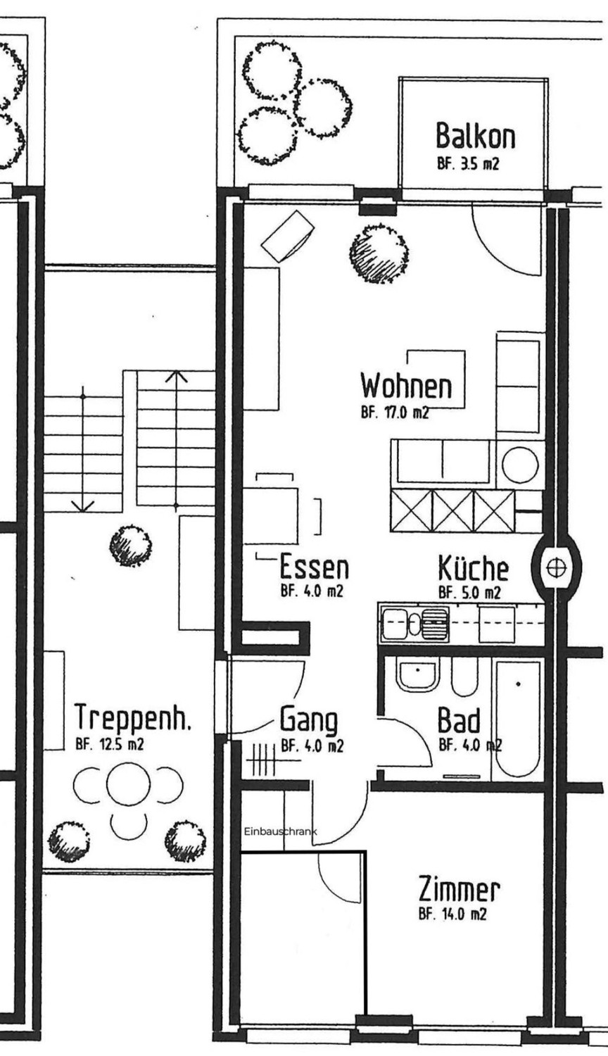 2 ½ rooms apartment