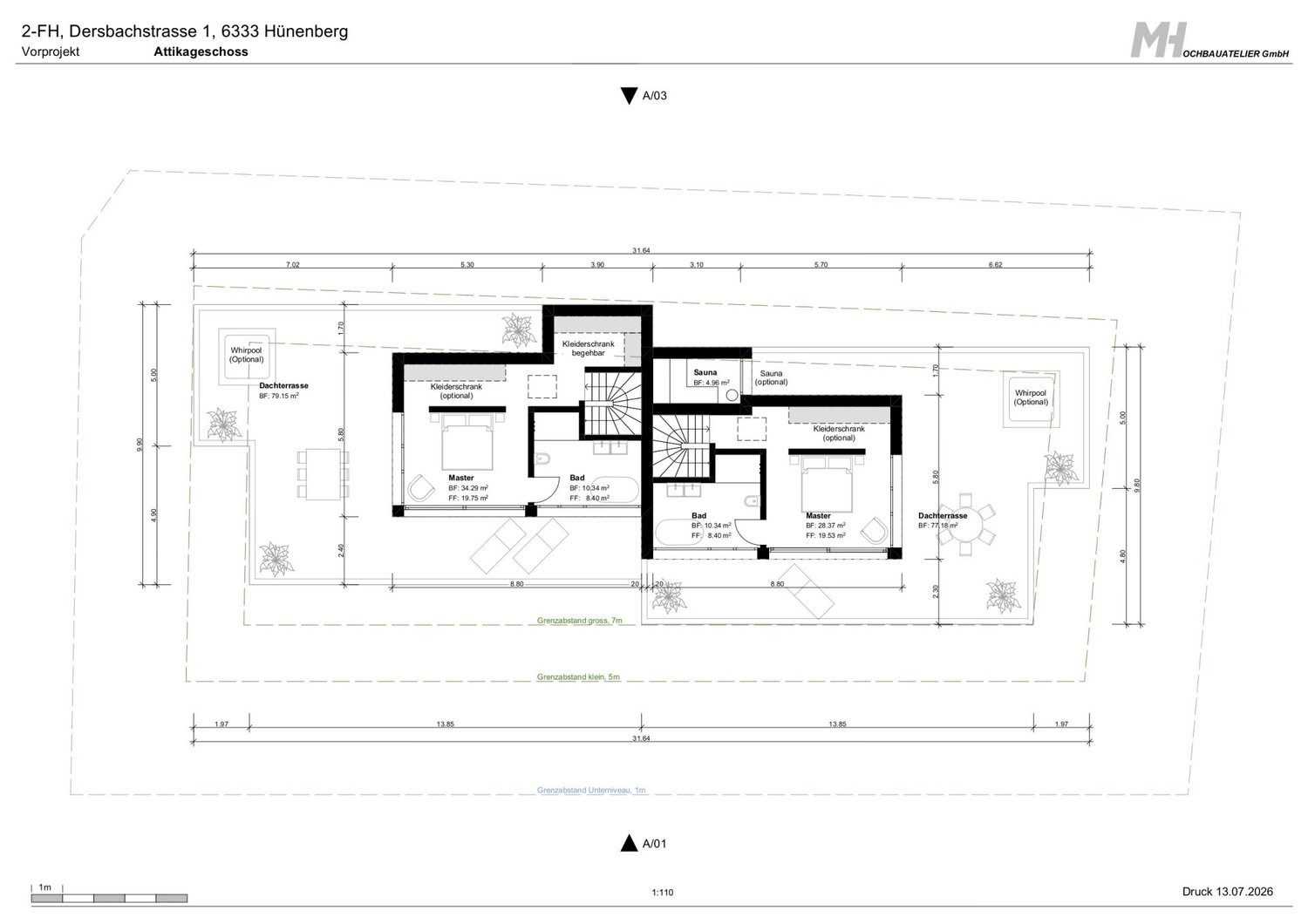 5 ½ rooms duplex house