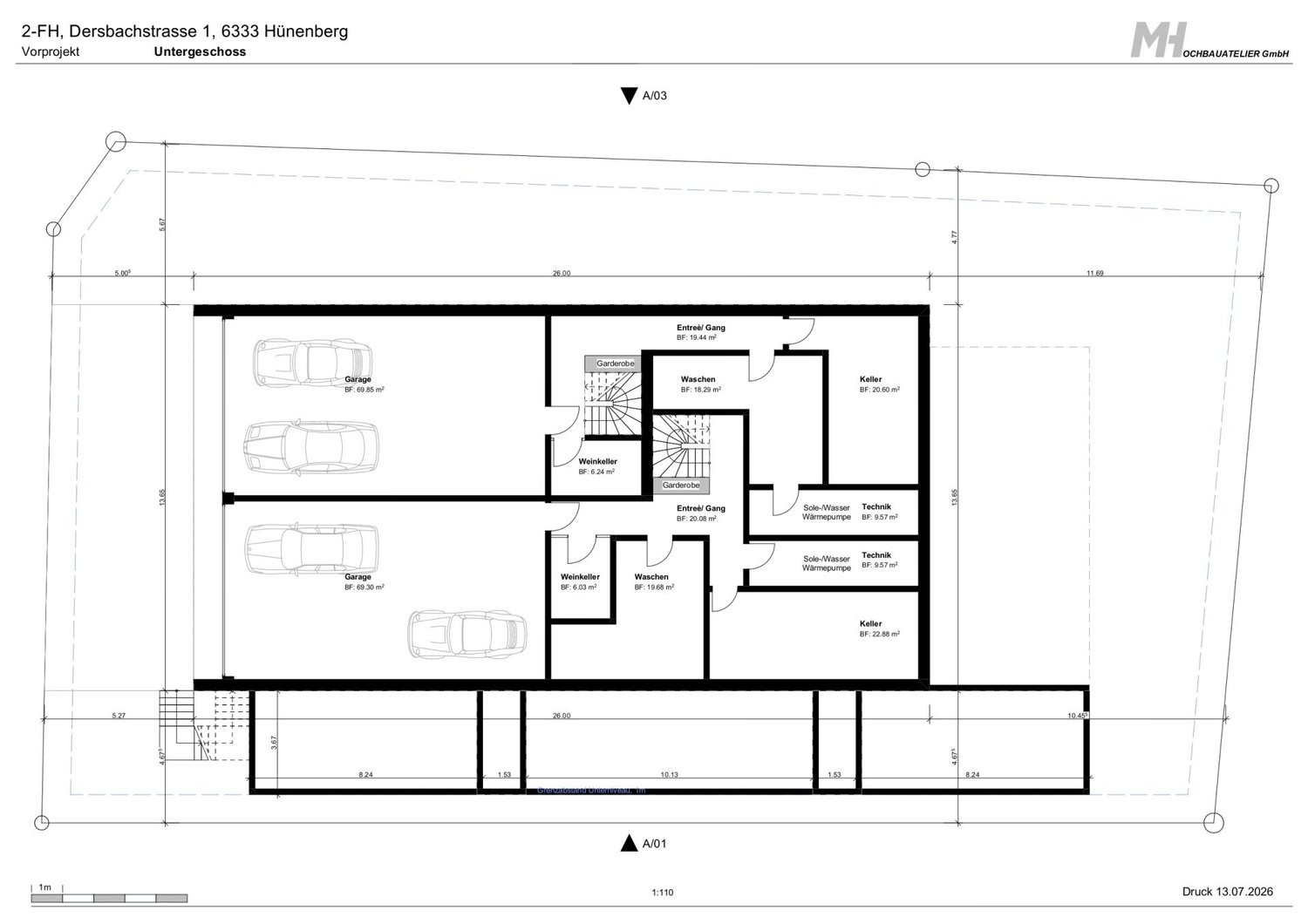 5 ½ rooms duplex house