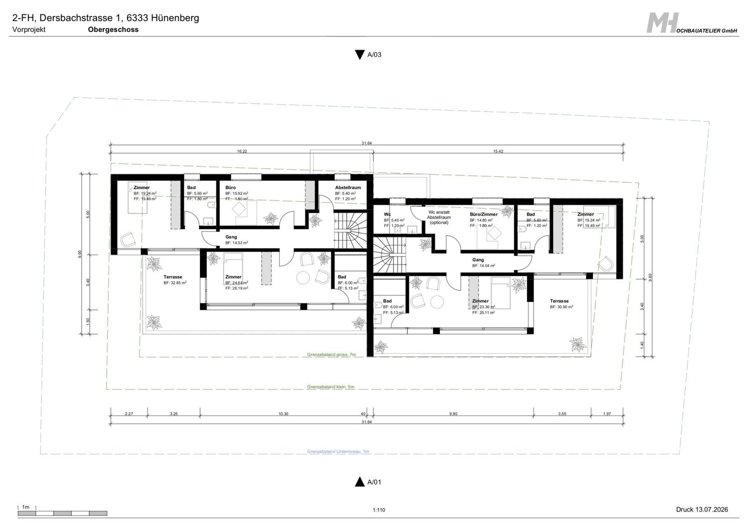 5 ½ rooms duplex house