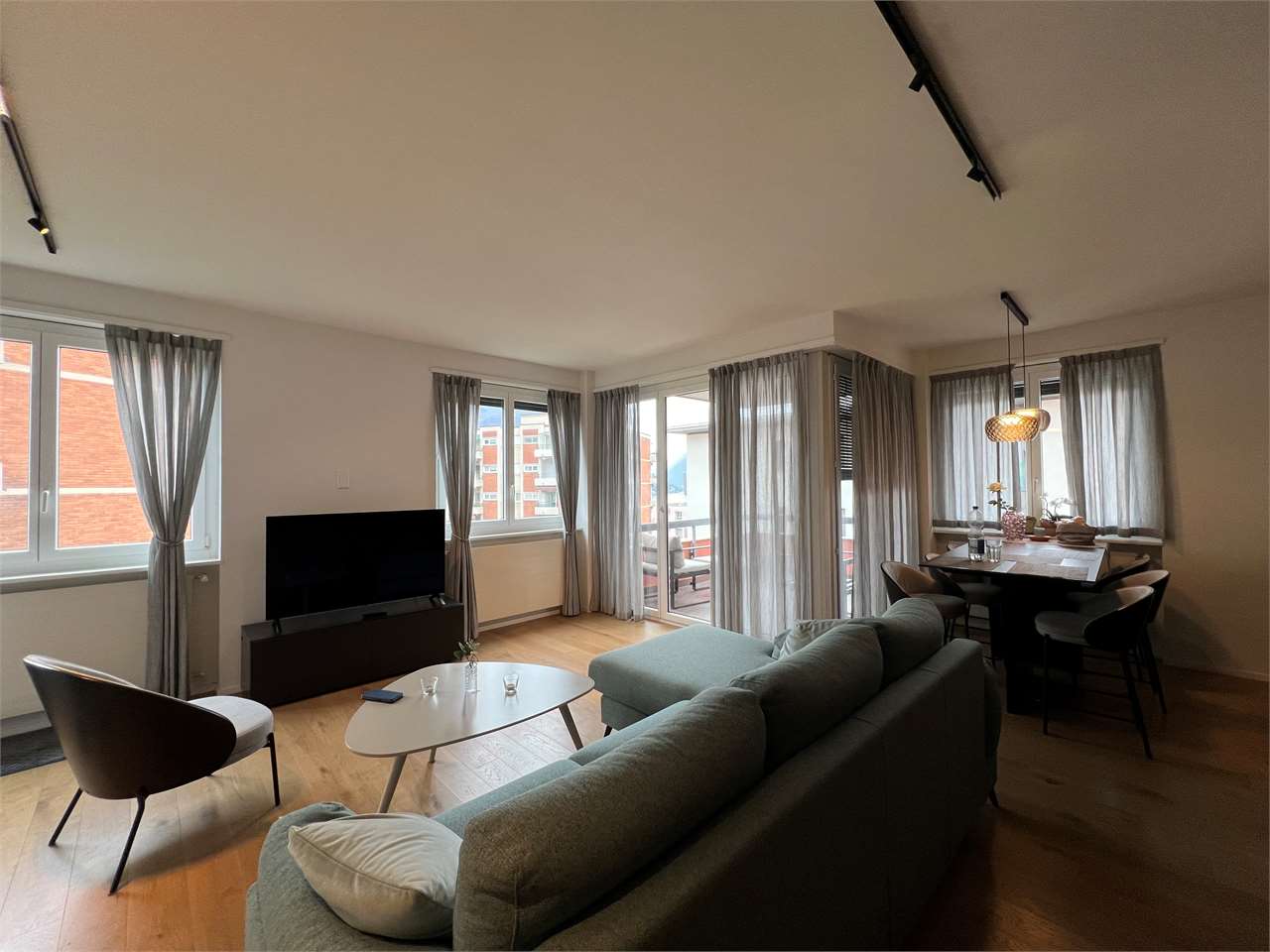 3 ½ pièces appartement meublé