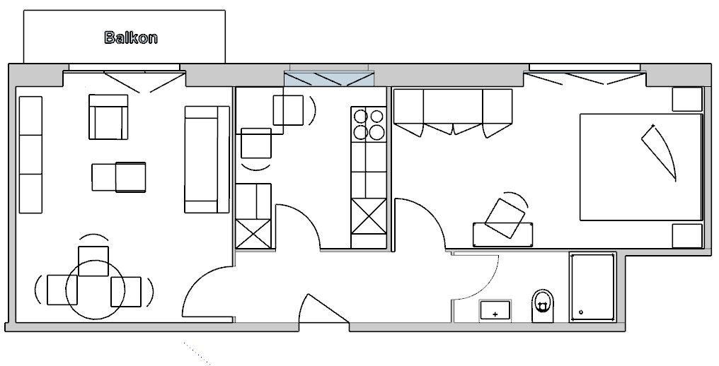 2 rooms apartment, photo 9 of 9
