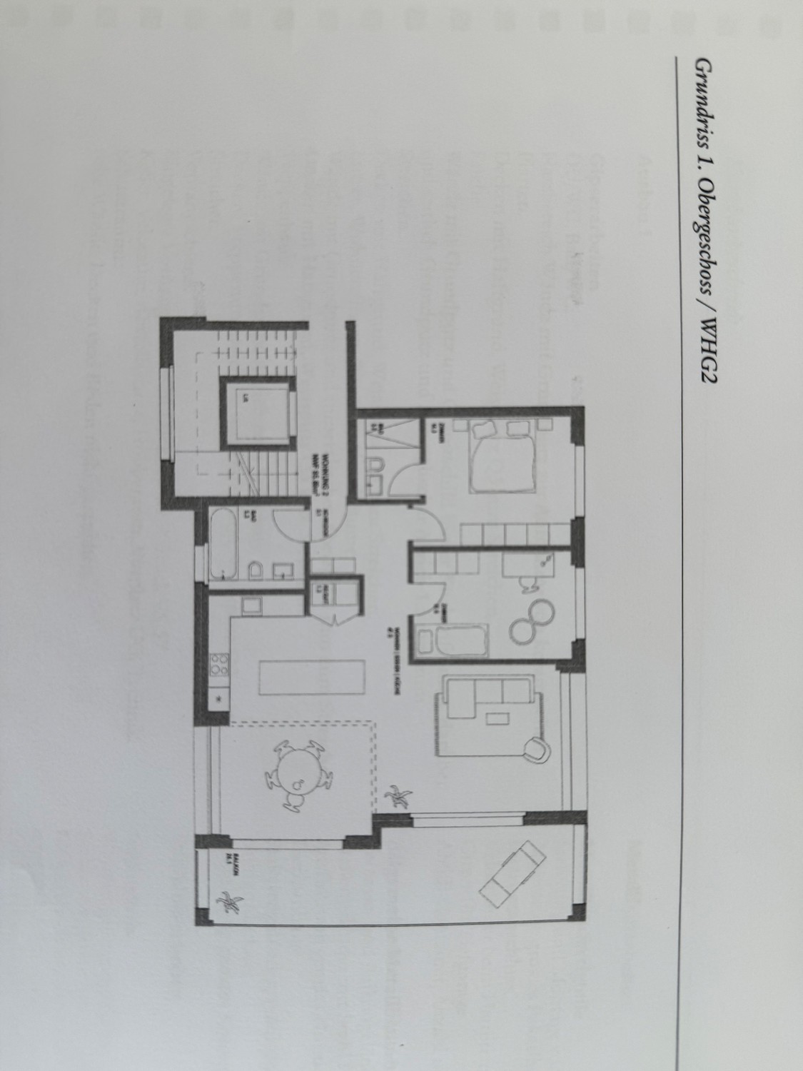 3 ½ rooms apartment