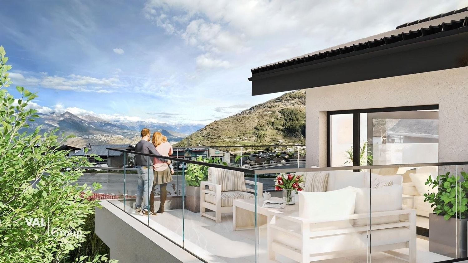 910m² building land