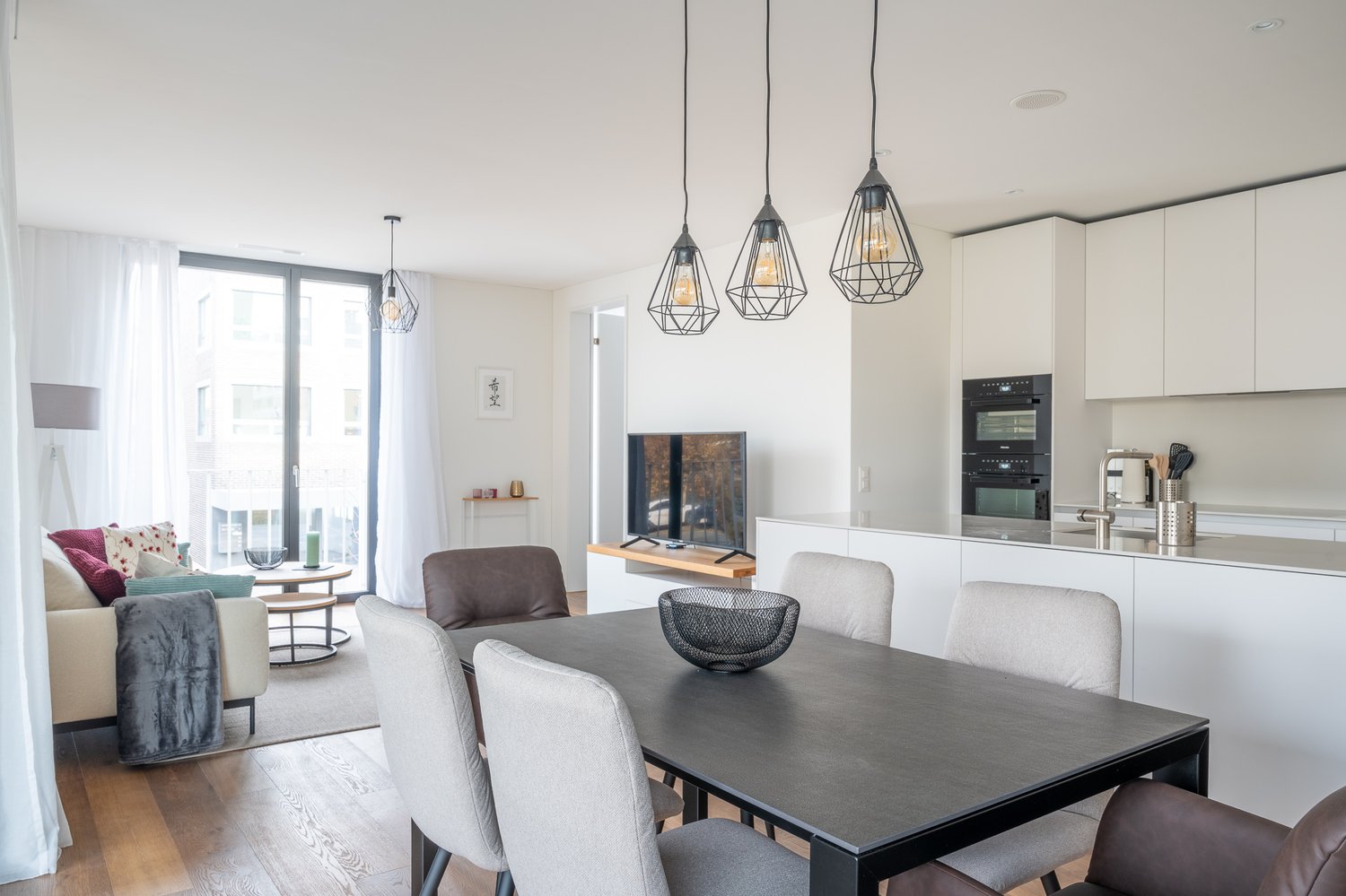 3 ½ rooms furnished flat (8)