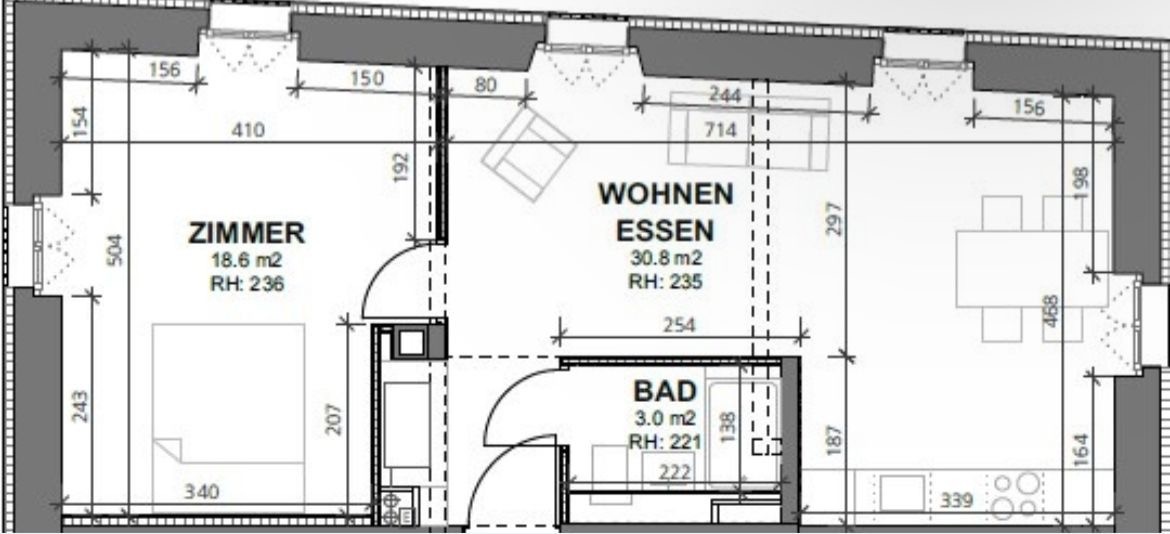 2 ½ rooms apartment, photo 3 of 5