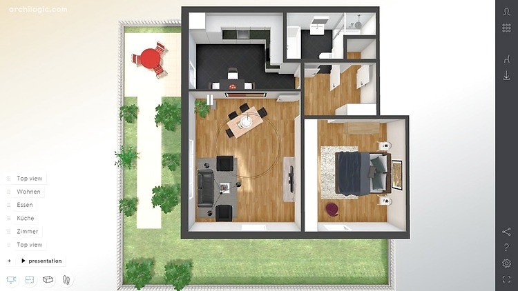 2 ½ rooms apartment