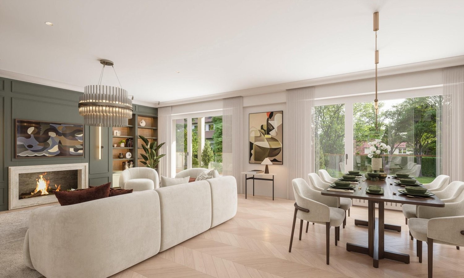 6 ½ rooms apartment