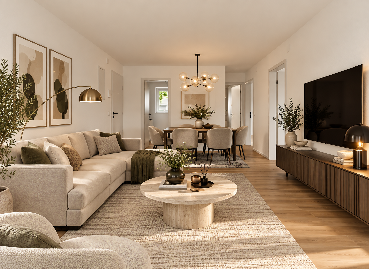 2 ½ rooms apartment