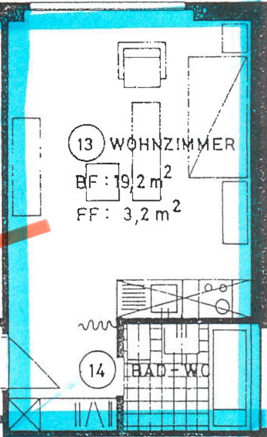 1 room apartment, photo 7 of 7
