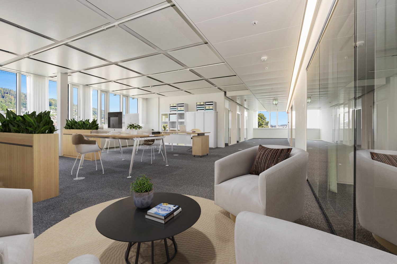 705m² office