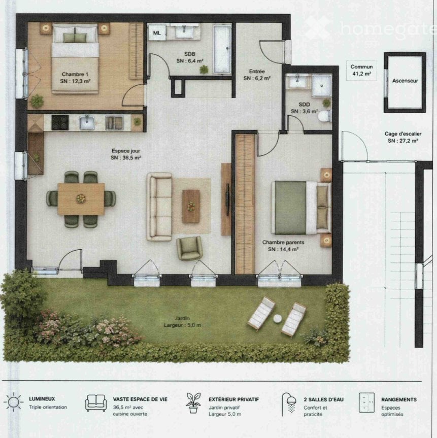 3 ½ Zimmer Wohnung