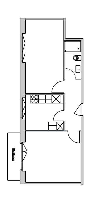 2 rooms apartment, photo 7 of 7